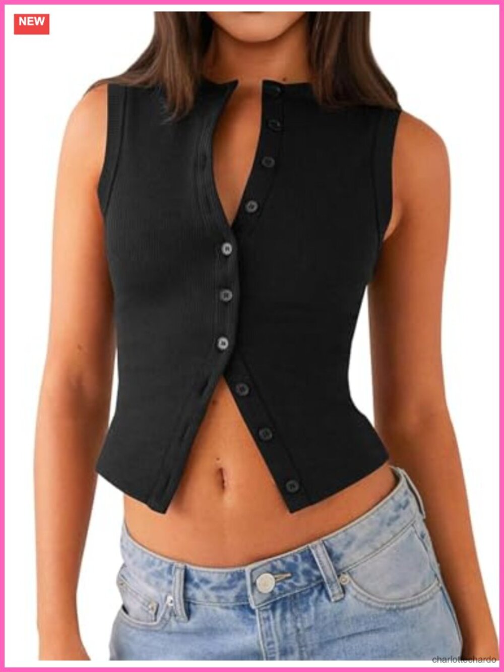 Y2K Crop Tank Top Ribbed Seamless Going Out Top